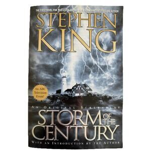 Storm of the Century Stephen King 1999 Book Paperback First Pocket Movie Gift